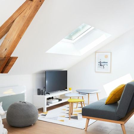 Minuit A Paris - Wifi Fibre/Linge/Parking Daire Châteaubriant Dış mekan fotoğraf