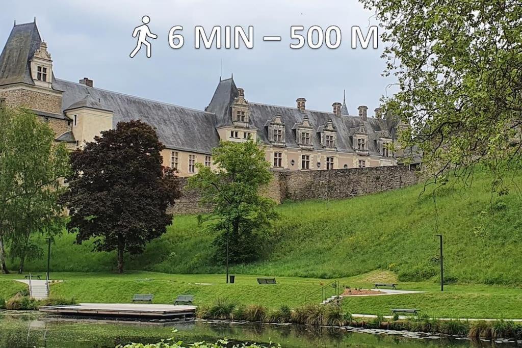 Minuit A Paris - Wifi Fibre/Linge/Parking Daire Châteaubriant Dış mekan fotoğraf