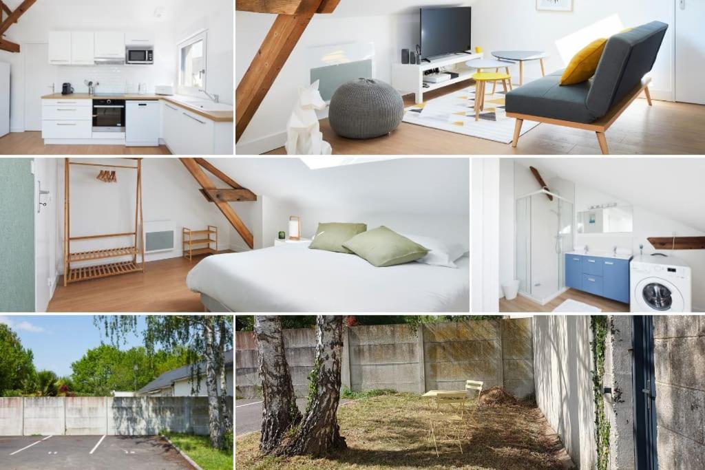 Minuit A Paris - Wifi Fibre/Linge/Parking Daire Châteaubriant Dış mekan fotoğraf