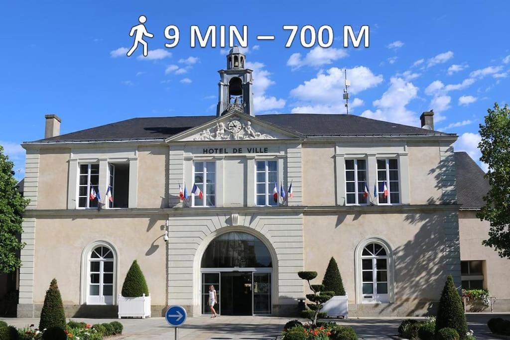 Minuit A Paris - Wifi Fibre/Linge/Parking Daire Châteaubriant Dış mekan fotoğraf